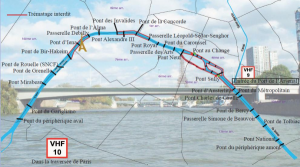 CEF - Paris et agglo Plan des ponts 